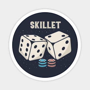 skillet Dice Magnet